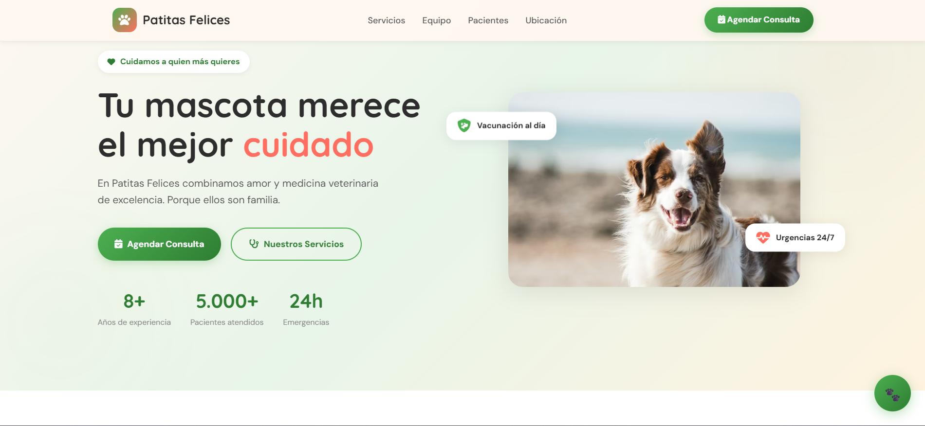 Patitas Felices Veterinaria